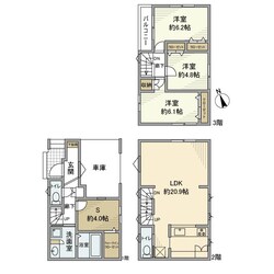 新井戸建の物件間取画像